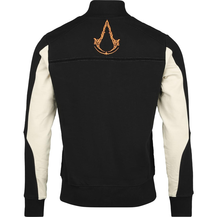 Чоловіча худі Assassin's Creed Mirage — чорна курт-худі з капюшоном Basim, ігровий мерч, розмір L