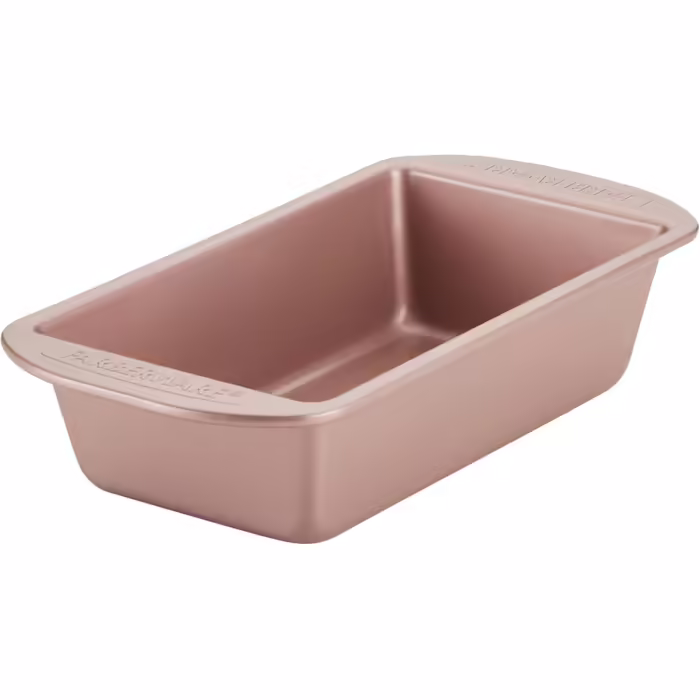 Farberware Nonstick Bakeware Meatloaf/Nonstick Baking Loaf Pan - 9 Inch x 5 Inch, Rose Gold