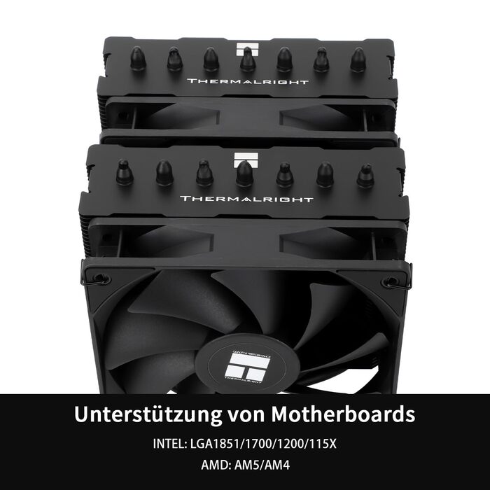 Thermalright Phantom Spirit 120 SE: Кулер для CPU з 7 heatpipes, 120mm вентилятор, технологія AGHP 4.0, під AMD AM4/AM5/Intel 1700/1150/1151/1200