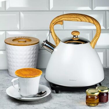 Електричний чайник Klausberg KB-7264, 3л, сірий, з носиком