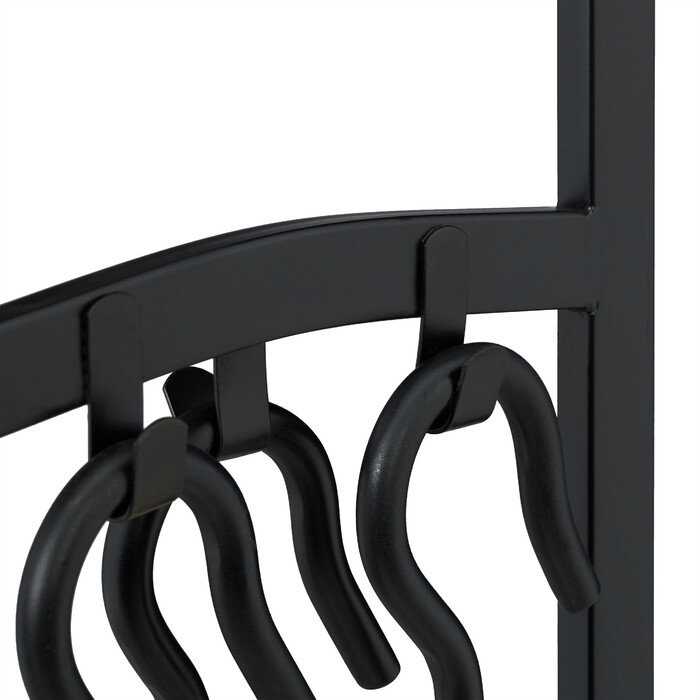 Relaxdays 4-piece fireplace set