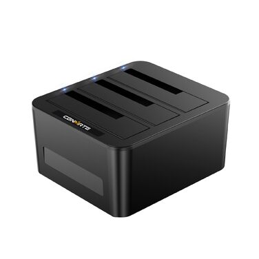 Док-станція для жорстких дисків CENMATE 637U3-1 на 3 слоти для SATA HDD/SSD 2.5