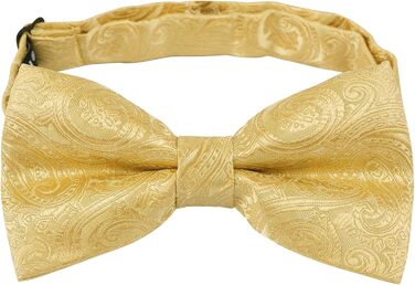 Набір краватка-метелик, нагрудна хустинка та запонки Alizeal Paisley, синій, універсальний розмір