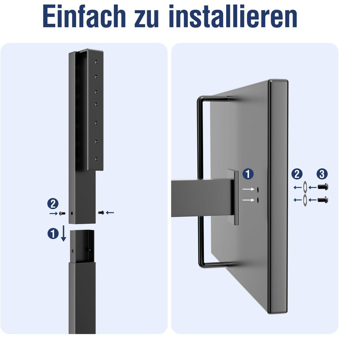Підставка для пилососа Dyson – сумісна з V15, V12, V11, V10, V8, V7, V6 – автономна з кріпленням для аксесуарів – економія місця, без свердління