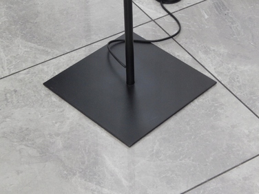 Підлогова лампа Adex E27 60 Вт, чорний та жовтий колір