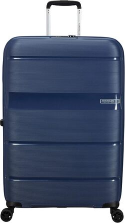 Валіза American Tourister Linex Spinner L, 76 см, 102 л, синя, на 4 колесах
