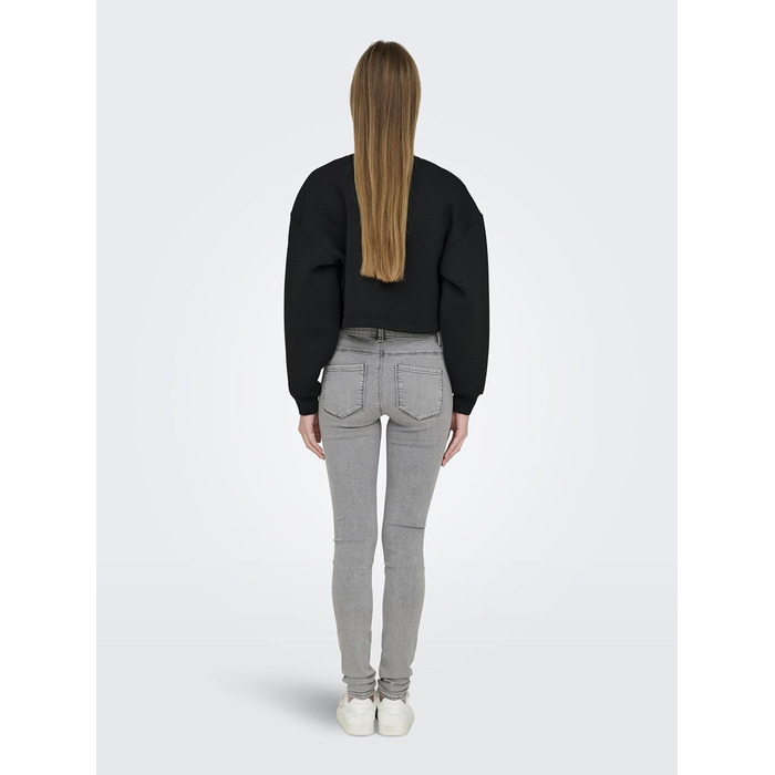 Джинси жіночі Only Skinny DNM NOOS блакитні, базові, стрітстайл (S / 32L, світло-сірий денім)