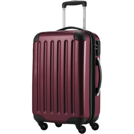 Чемодан Alex Hauptstadtkoffer - ручна поклажа, 55 x 38 x 23 см, 4 колеса, 42 літри, розширюваний, Бордовий