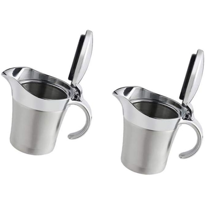 Tenlacum Sauce Pot, Thermo-Sauce, Serving Pitcher, Kitchen Utensils, Spout (2 pieces)