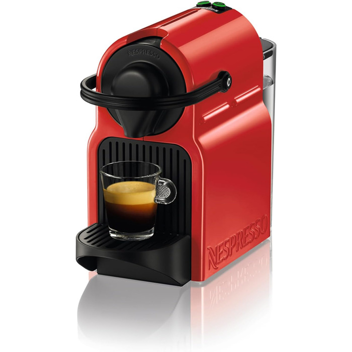 Кавомашина Nespresso Inissia від Krups, червона, для кавових капсул YY5506FD