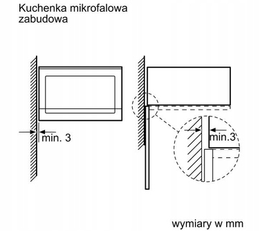 Вбудована мікрохвильова піч Bosch BFL520MB0