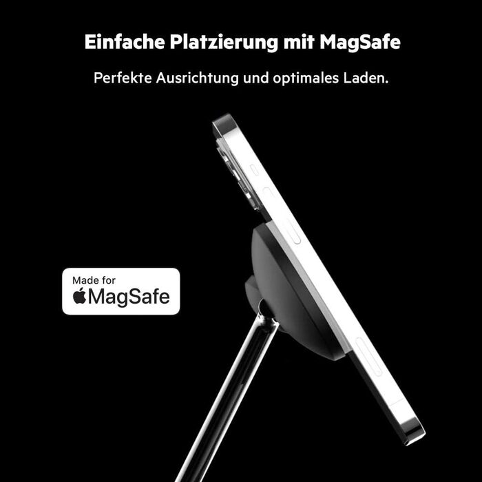 Belkin BoostCharge PRO 3-в-1 Бездротове зарядне пристрої MagSafe для iPhone 13, Apple Watch та AirPods (чорний)