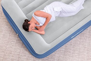 Надувний матрац Bestway Tritech Queen розмір 203x152x56 см з вбудованим насосом