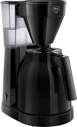 Кавомашина Melitta Easy з знімним фільтром, для 10 чашок кави, з термокана, чорна