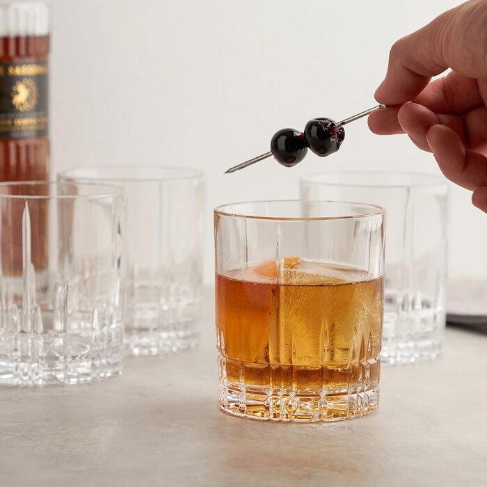Набір склянок Spiegelau D.O.F. для віскі, 4 шт., 368 мл, Double Old Fashioned, з кришталевого скла