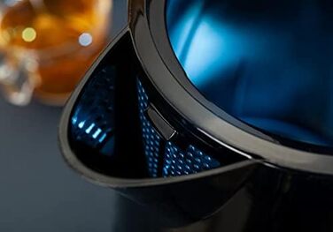 Електричний чайник Eldom C270C | 1.7 л, чорний, ретро дизайн | Чайник для чаю з індикатором рівня води