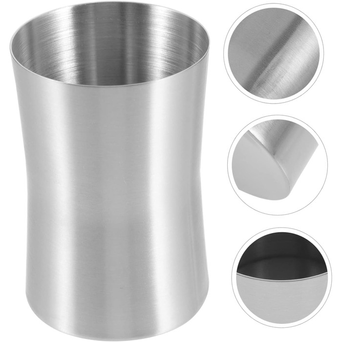 Cabilock Stainless Steel Cup, Brushed Nickel, Bathroom Cup, Toothbrush Holder, Toothbrush Holder, Gray, Toothbrush Holder, Wall Mount, Water Bottle, Toothpaste Holder for Bathroom (2)