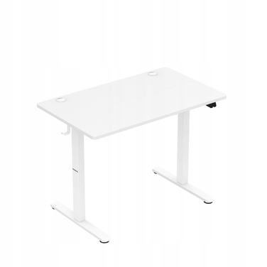 Електричний стіл для роботи 100 см Huzaro Hero 7.9 White з плавним регулюванням висоти