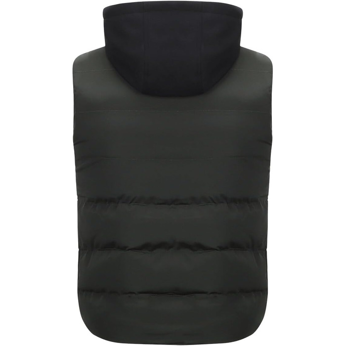 Чоловіча степкова жилетка YOUTHUP з капюшоном для активного відпочинку та зими, легка, вітронепроникна, армійного кольору (XXL)