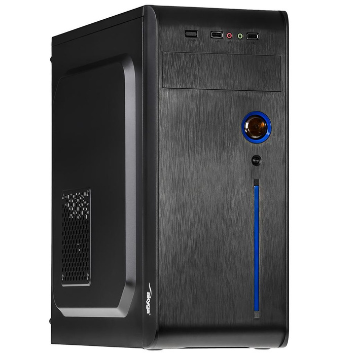 Корпус Akyga AK939BL Micro Tower, чорний