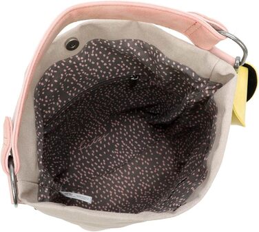 Сумка жіноча Fritzi Izzy Olga Canvas Hobo (бавовняний мікс) через плече, міська/пляжна, веганська, знімний чохол для окулярів, 37x27x17 см, чорний, рожевий, помаранчевий, зелений, блакитний, рожевий, фіолетовий, м'ятний, бежевий