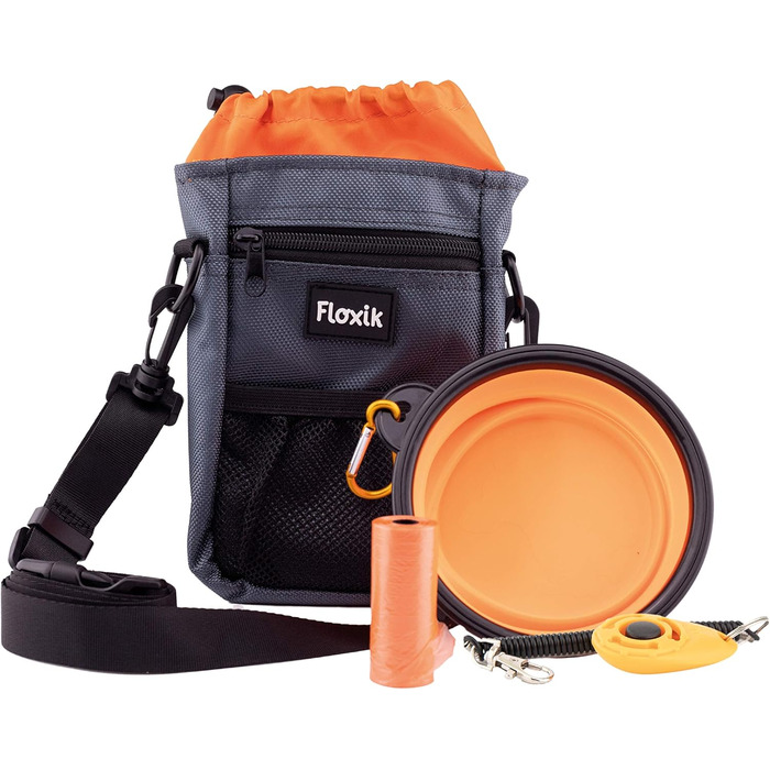 Сумка для ласощів Floxik Premium для собак | Практична сумка для тренувань та виховання цуценят
