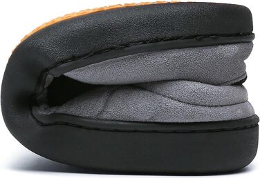 Тапочки жіночі Mishansha Herren з підкладкою з меморі-піни, теплі, зимові, чорні, розмір 36-48