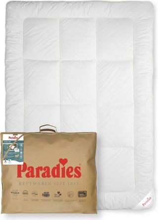 Зимова ковдра PARADIES Avera Bio 135x200 см, лиоцел, сертифікат Öko-Tex 100, стьобана ковдра для зими