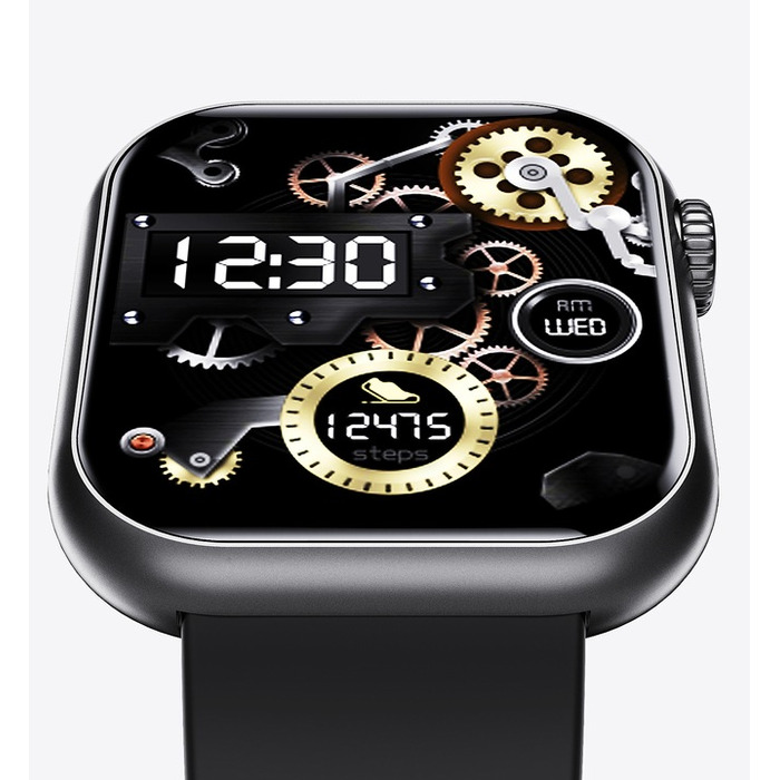 Смарт-годинник Bartomtime eTech58PRO Kardiowatch, унісекс, чорний