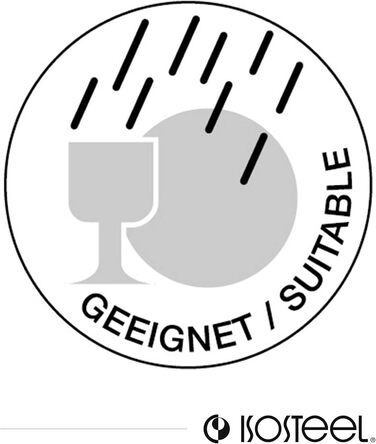 Охолоджувач пляшок Isosteel VA-9568 з нержавіючої сталі 18/8, подвійні стінки, матова поверхня