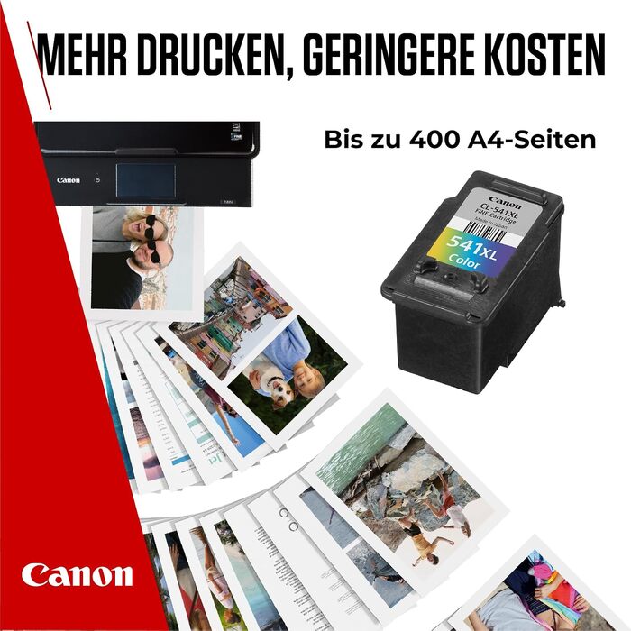 Оригінальний кольоровий картридж Canon FINE CL-541XL (XL), збільшений об'єм