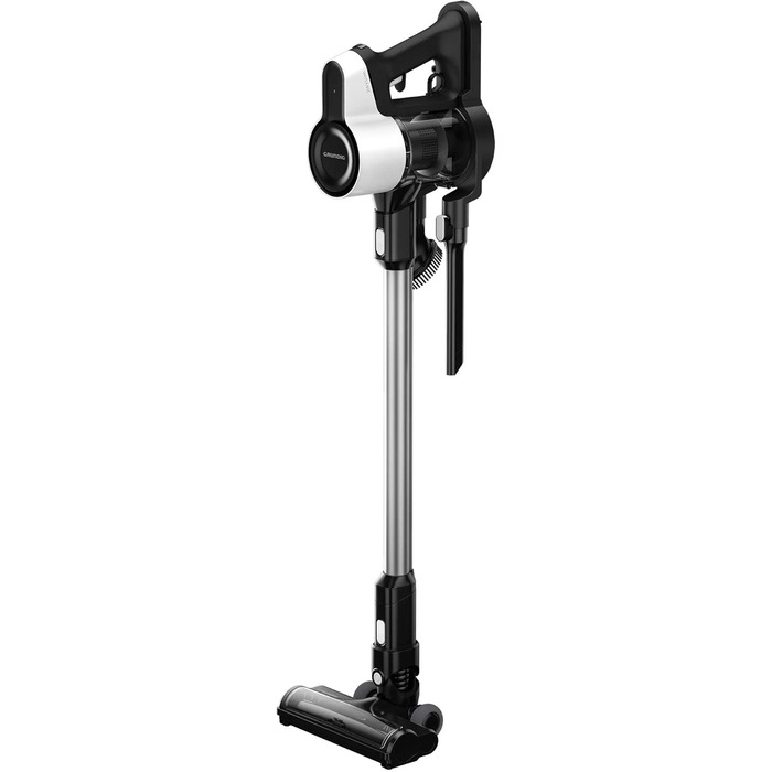 GRUNDIG VCP 4130 Бездротовий акумуляторний пилосос 2-в-1, білий/чорний