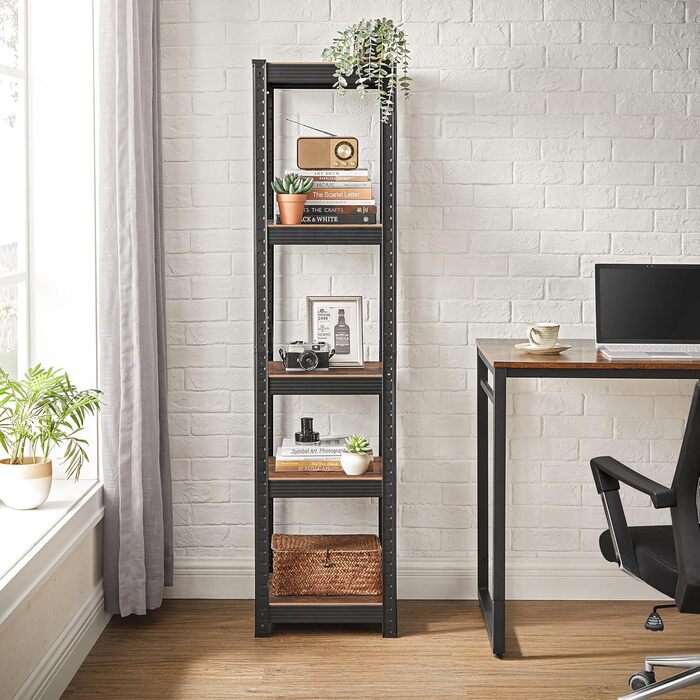 SONGMICS 2-Piece Adjustable Shelf Unit