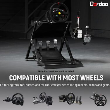 Складаний стійка-держак для ігрового керма Dardoo X Frame для Logitech G25 G27 G29 G920 та Thrustmaster T300RS GT