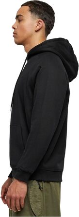 Чоловічий базовий худі Urban Classics з капюшоном, чорний, розмір 3XL