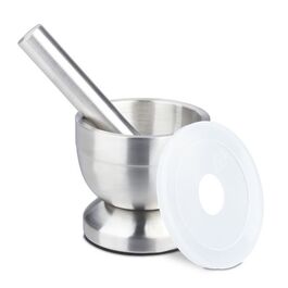 Ступка Relaxdays з нержавіючої сталі pestle