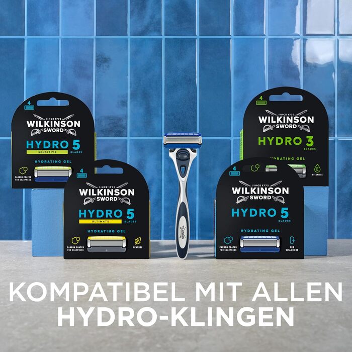 Стартовий набір бритв Wilkinson Sword Hydro 5: бритва та 13 смінних касет