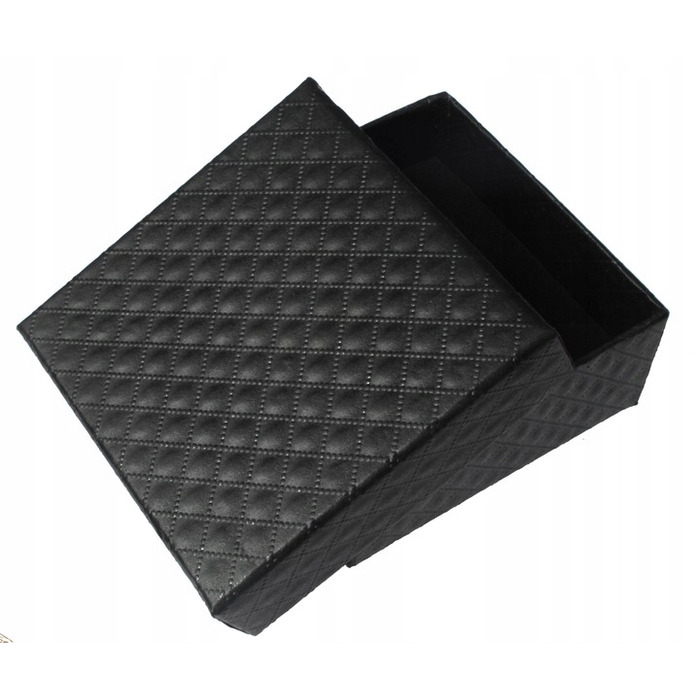 Чоловічий шкіряний браслет Cazz, чорний, хірургічна сталь, 22 см, з гравіюванням