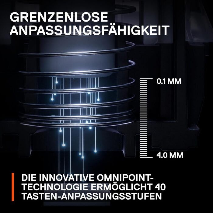 SteelSeries Apex Pro HyperMagnetic - Ігрова клавіатура з OLED-дисплеєм та RGB підсвічуванням (QWERTZ)