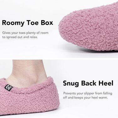 Жіночі домашні тапочки RockDove з м'якого флісу з закритим носком, білі (36/37 EU, Avendel)