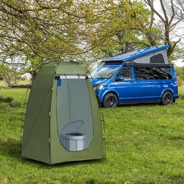 CLIPOP Pop-Up Tent - Waterproof, Lightweight, 1-Layer Spring Camping Tent - Easy Setup for Beach, Hiking, Festival & Outdoor Use (Green)