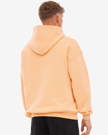 Унісекс худі Johnny Urban Cody Oversize — базовий однотонний світшот з капюшоном із щільної тканини, колір персиковий, розмір XS