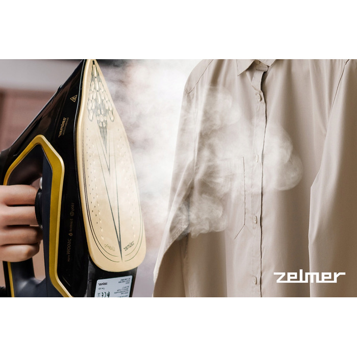 Парова праска Zelmer ZIR2620, 2600 Вт, керамічна підошва, 280 мл