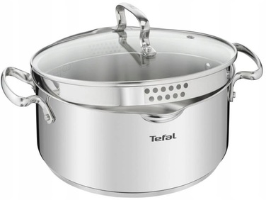 Набір каструль Tefal Duetto+ з нержавіючої сталі, 6 предметів