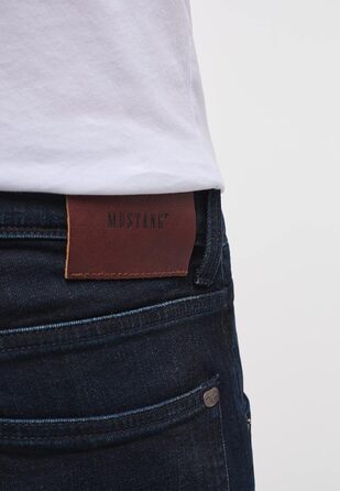 Джинси чоловічі MUSTANG Michigan Straight, темно-сині (31W/32L, 983)