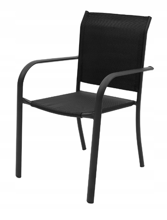 Обідній стіл та стільці MAT-COMPANY metal Table-150/6, чорний