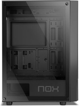 Корпус для ПК NOX COOLBAY RX (ATX, Micro ATX), USB 3.0, сітка, чорний (INFINITY BETA)
