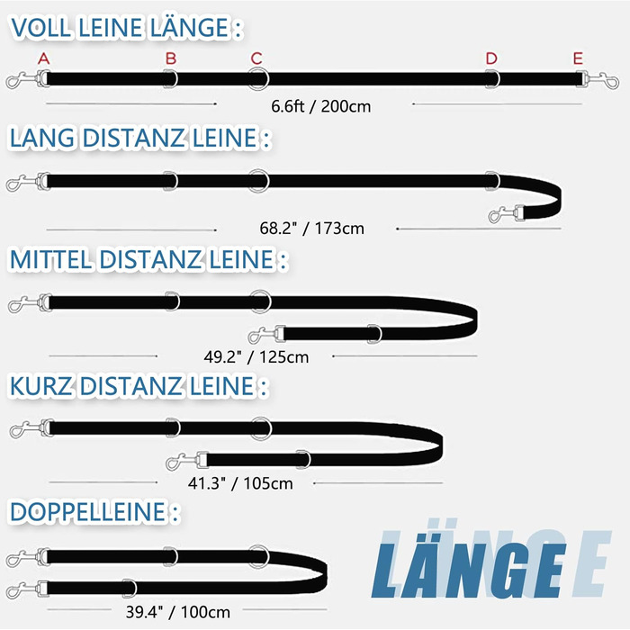 Набір собачий: повід та нашийник з м'якої шкіри (2м) - регульований повід, стильна рожева металева застібка та нейлонові повідки для цуценят, собак маленьких, середніх та великих порід, сірий колір, S (обхват шиї 31-43 см, ширина 2 см), сірий