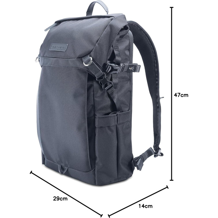 Рюкзак Vanguard Veo GO 42M KG для фотообладнання, чорний