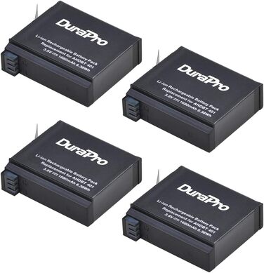 Акумулятор DuraPro 4X 1680mAh + LCD зарядний пристрій Dual USB для GoPro 4 / Hero 4 AHDBT-401